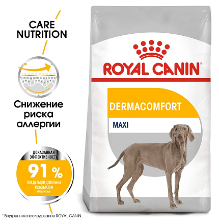 Сухой корм Royal Canin Maxi Dermacomfort для взрослых крупных пород 10 кг